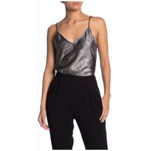 Brochu Walker Metallic Ryen Tank Top/Camisole Size: US 4 (S)